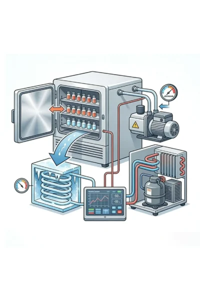 Industrial big scale split Freeze Dryer（images 8）