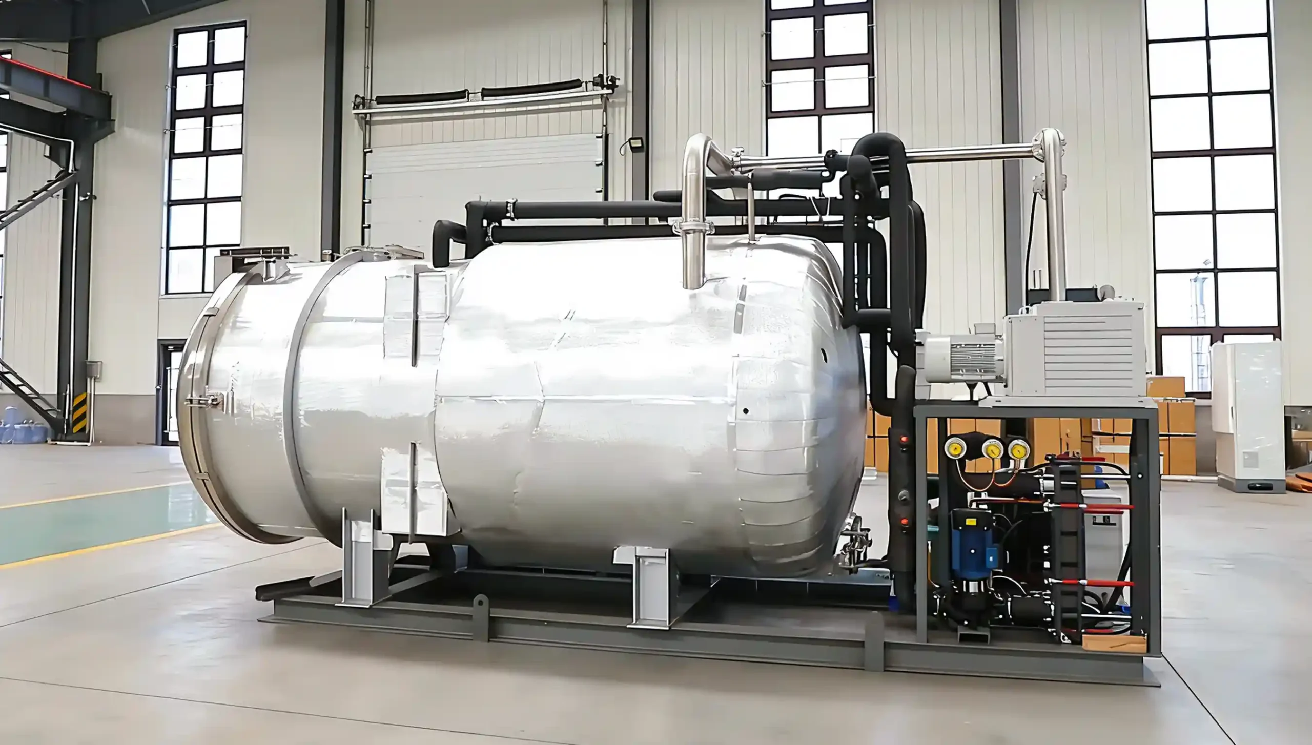 Industrial medium scale split Freeze Dryer（images 3）